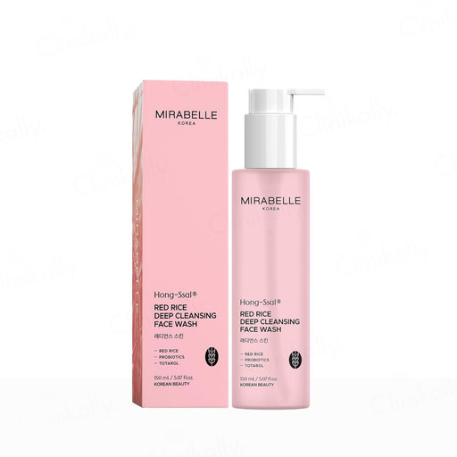 Mirabelle Korea Hong-Ssal Red Rice Deep Cleansing Face Wash